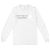 White ROCK STAR Long Sleeve Tee - linhVisuals
