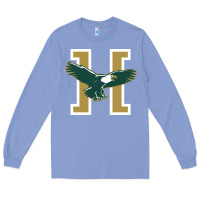 Colony Blue husson  eagles Long Sleeve Tee - linhVisuals