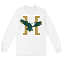 White husson  eagles Long Sleeve Tee - linhVisuals
