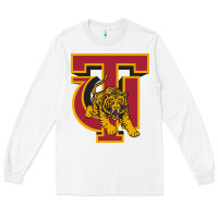 White tuskegee merch, golden, tigers Long Sleeve Tee - linhVisuals
