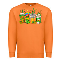 Carrot st patricks day coffee Premium Sweatshirt - Jasminsmagicworld