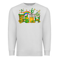Dove Grey st patricks day coffee Premium Sweatshirt - Jasminsmagicworld