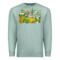 Seafoam st patricks day coffee Premium Sweatshirt - Jasminsmagicworld