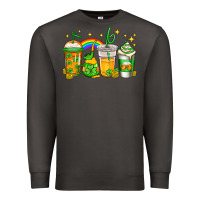 Smoke st patricks day coffee Premium Sweatshirt - Jasminsmagicworld