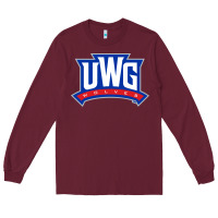Burgundy west georgia merch, wolves Long Sleeve Tee - linhVisuals