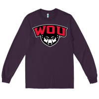 Plum western oregon merch, wolves Long Sleeve Tee - linhVisuals
