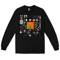 Black nice bon -iver symbol Long Sleeve Tee - linhVisuals