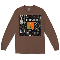 Chestnut nice bon -iver symbol Long Sleeve Tee - linhVisuals