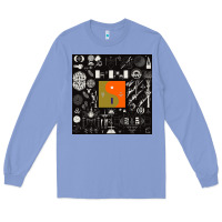 Colony Blue nice bon -iver symbol Long Sleeve Tee - linhVisuals