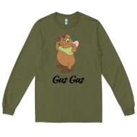 Army Green gus gus t-shirt Long Sleeve Tee - linhVisuals