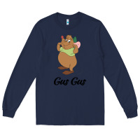 Navy gus gus t-shirt Long Sleeve Tee - linhVisuals