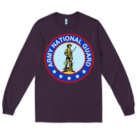 Plum army national guard Long Sleeve Tee - linhVisuals