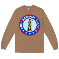 Toasted Coconut army national guard Long Sleeve Tee - linhVisuals