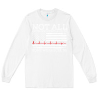 White nurses not all superheroes wear caps some wear scrubs nurse supportive Long Sleeve Tee - linhVisuals
