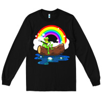Black the rainbow connection Long Sleeve Tee - linhVisuals