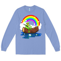 Colony Blue the rainbow connection Long Sleeve Tee - linhVisuals