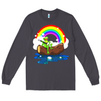 Smoke the rainbow connection Long Sleeve Tee - linhVisuals