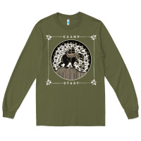 Army Green caamp Long Sleeve Tee - linhVisuals