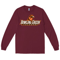 Burgundy bowling green Long Sleeve Tee - linhVisuals