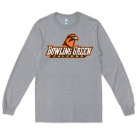 Heather Grey bowling green Long Sleeve Tee - linhVisuals