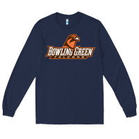 Navy bowling green Long Sleeve Tee - linhVisuals