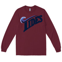 Burgundy norfolk tides Long Sleeve Tee - linhVisuals