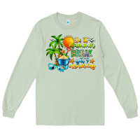 Matcha Is It Summer Break Long Sleeve Tee - CowhideDigitalArt