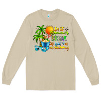 Mushroom Is It Summer Break Long Sleeve Tee - CowhideDigitalArt