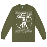 Army Green man playing the guitar Long Sleeve Tee - linhVisuals