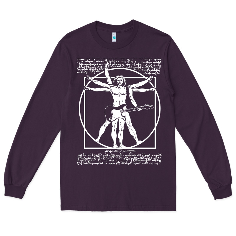Man Playing The Guitar Long Sleeve Tee by linhVisuals | Teevron