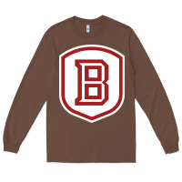 Chestnut Bradley University Athletics Long Sleeve Tee - linhVisuals