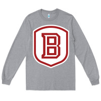 Heather Grey Bradley University Athletics Long Sleeve Tee - linhVisuals