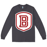 Smoke Bradley University Athletics Long Sleeve Tee - linhVisuals