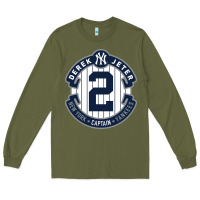 Army Green derek jeter Long Sleeve Tee - linhVisuals