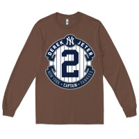 Chestnut derek jeter Long Sleeve Tee - linhVisuals