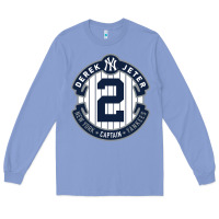Colony Blue derek jeter Long Sleeve Tee - linhVisuals