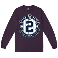 Plum derek jeter Long Sleeve Tee - linhVisuals