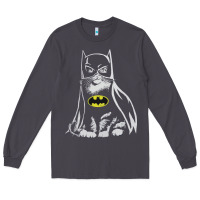 Smoke catman tshirt Long Sleeve Tee - linhVisuals