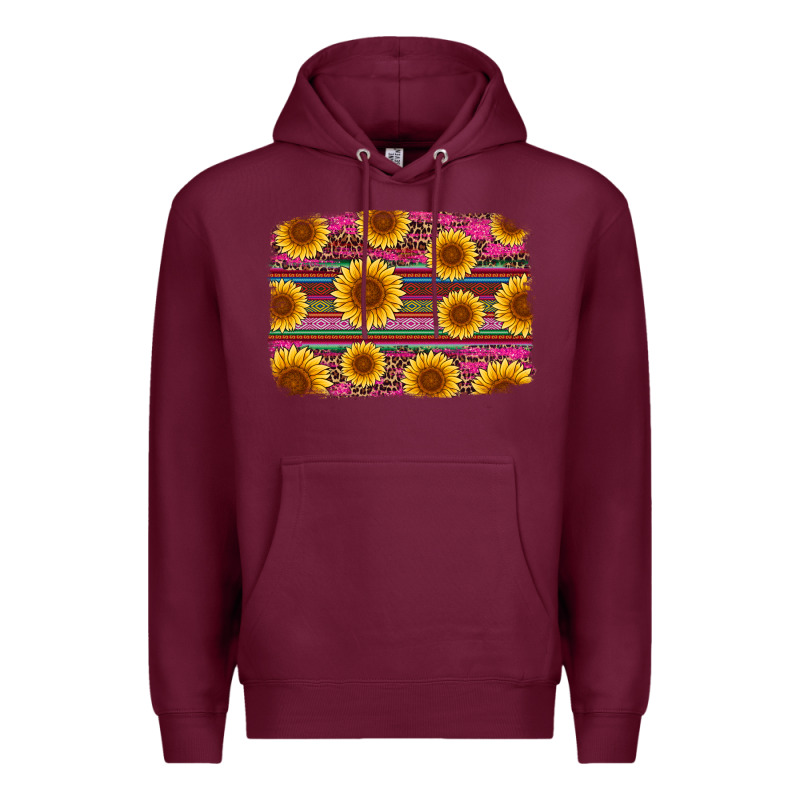 Cinco De Mayo Sunflower Background Premium Hoodie by Artiststas | Teevron