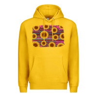 Lemon cinco de mayo sunflower background Premium Hoodie - Artiststas