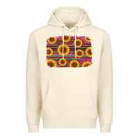 Sandshell cinco de mayo sunflower background Premium Hoodie - Artiststas