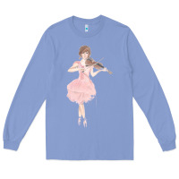 Colony Blue lindsey stirling Long Sleeve Tee - linhVisuals