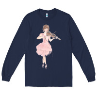 Navy lindsey stirling Long Sleeve Tee - linhVisuals