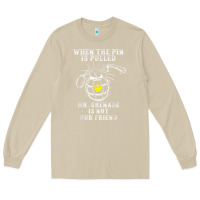 Mushroom military mr grenade is not our friend Long Sleeve Tee - linhVisuals