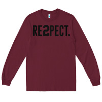 Burgundy re2pect derek jeter jersey respect Long Sleeve Tee - linhVisuals