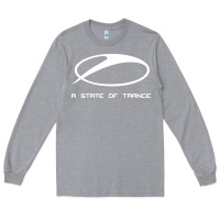 Heather Grey #a state of trance radio Long Sleeve Tee - linhVisuals