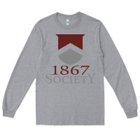 Heather Grey porter gaud school Long Sleeve Tee - linhVisuals