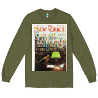 Army Green the new yorker 1973 Long Sleeve Tee - linhVisuals