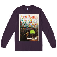 Plum the new yorker 1973 Long Sleeve Tee - linhVisuals