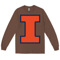 Chestnut Illinois fighting illini, University of Illinois, UIUC, Geari Long Sleeve Tee - linhVisuals